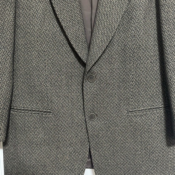 Mani By Giorgio Armani Wool Blend Blazer Suit Jacket 39 R - Picture 2 of 8